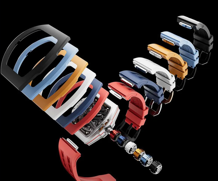 Atomic Interchangeable Automatic Watch Combo (7-in-1) | ساعة أوتوماتيك فاخرة قابلة للتبديل 7×1