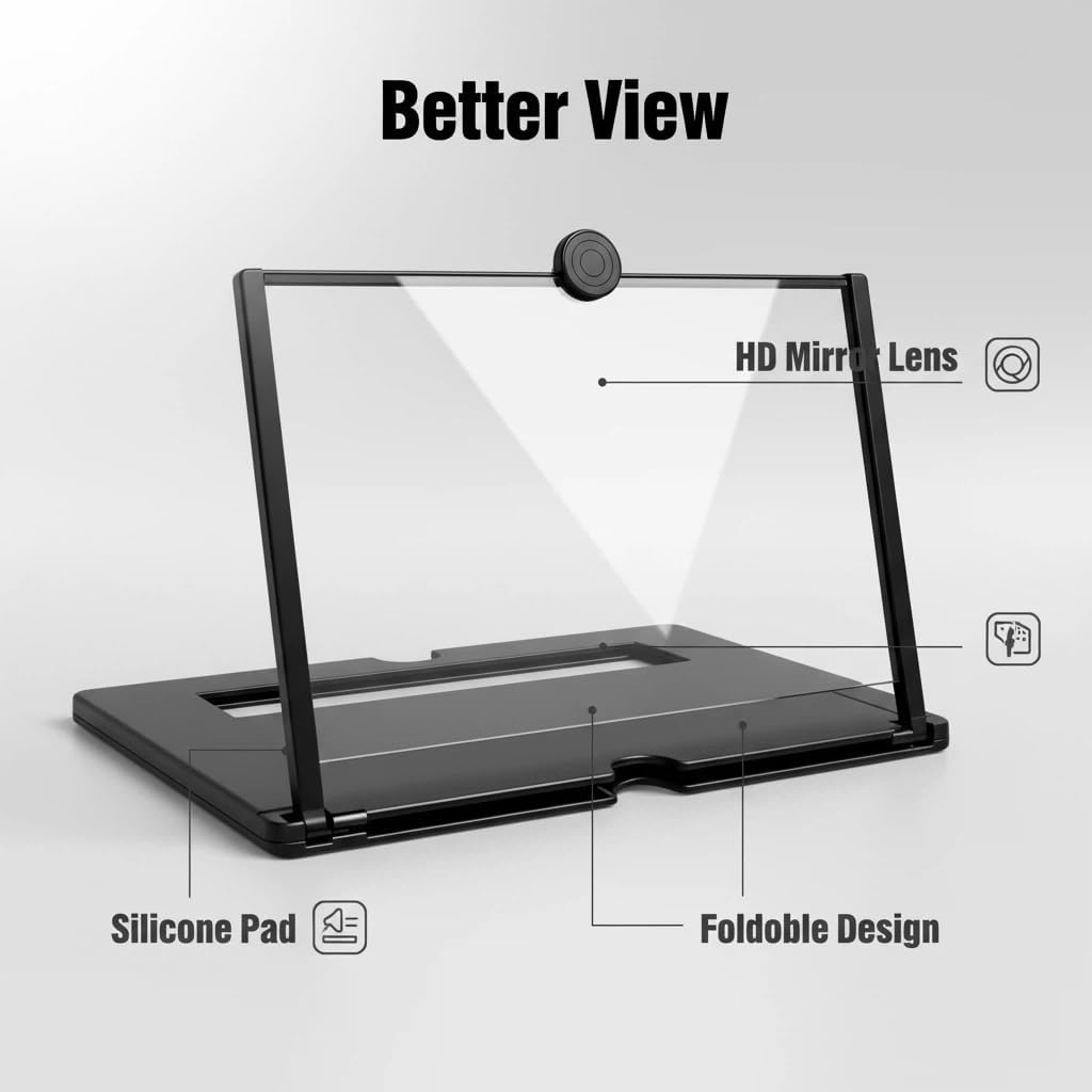 3D Magnifier Mobile Screen