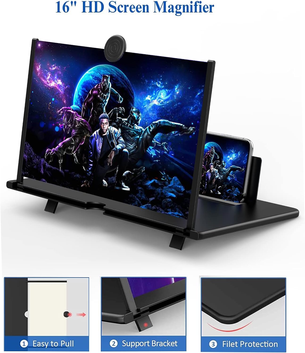 3D Magnifier Mobile Screen