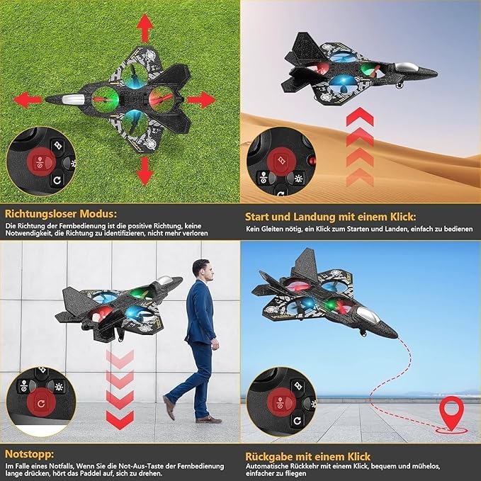 Remote Control Foam Jet Airplane Drone