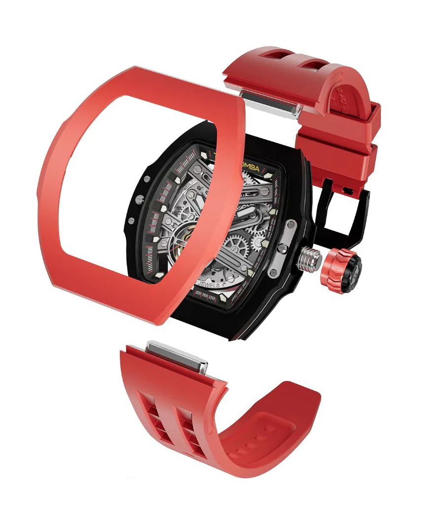 Atomic Interchangeable Automatic Watch Combo (7-in-1) | ساعة أوتوماتيك فاخرة قابلة للتبديل 7×1
